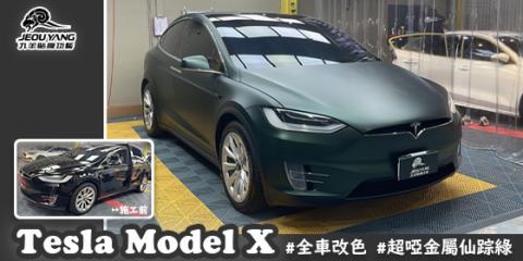 Tesla Model-X 全車改色