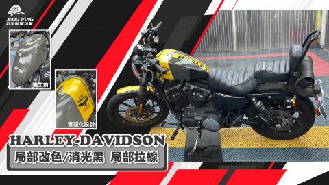 HARLEY DAVIDSON 局部貼膜